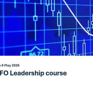 Leadership course - CFO as strategic leader